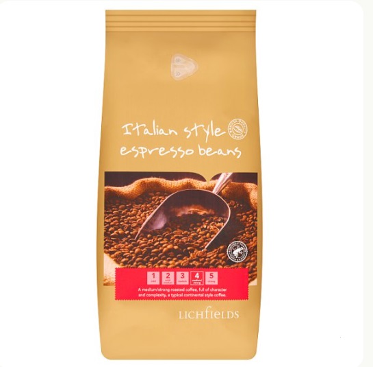 COFFEE BEANS 1KG B2C ITALIAN GOLD FOR VENDING MACHINE